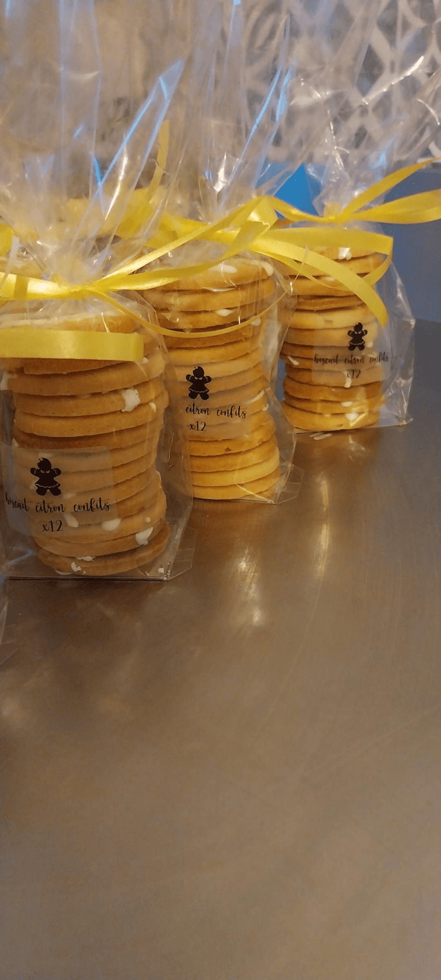 Biscuit citron confit